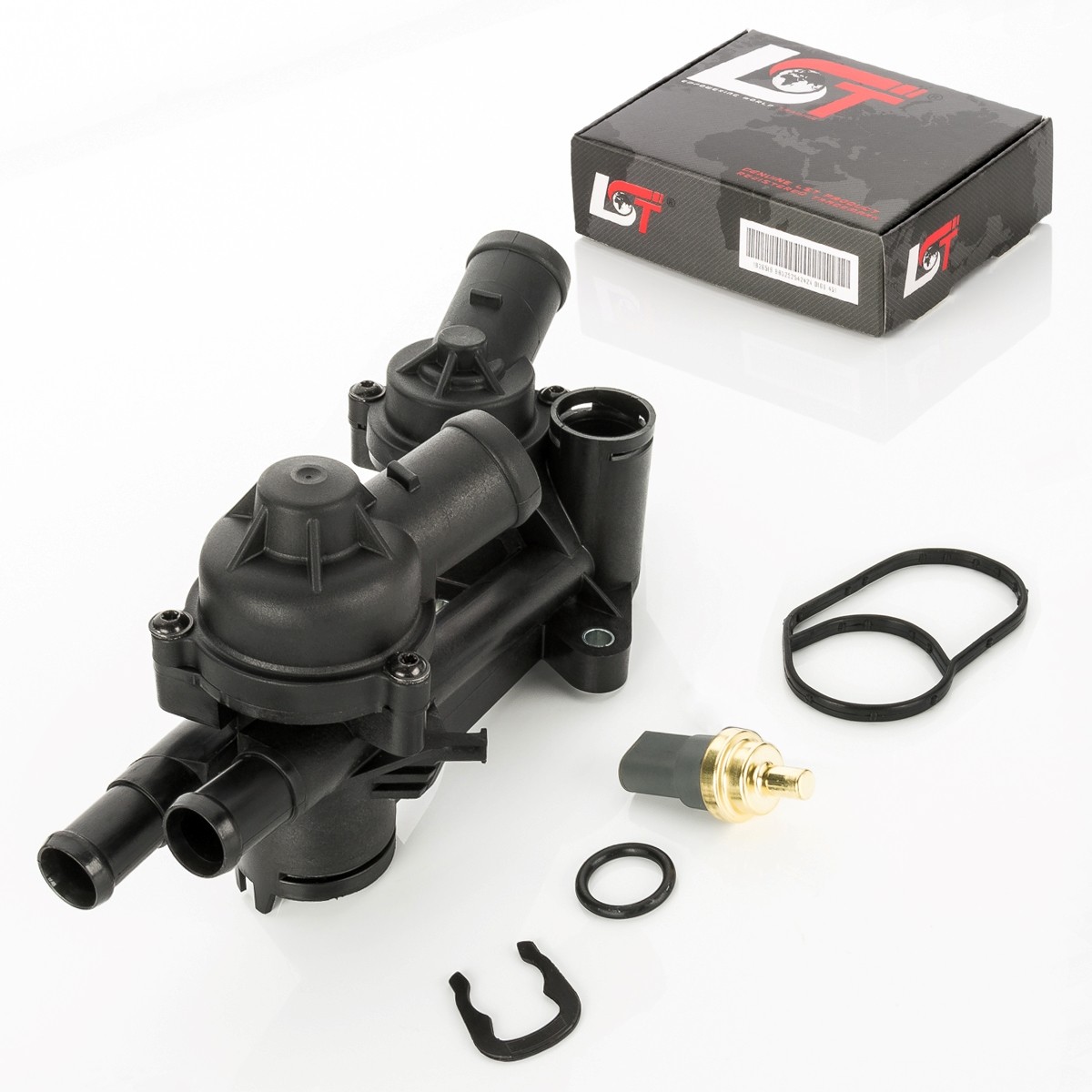 Coolant Thermostat with Sensor 87°C for Audi A3 Sportback 8P1 8PA 1.6 FSI