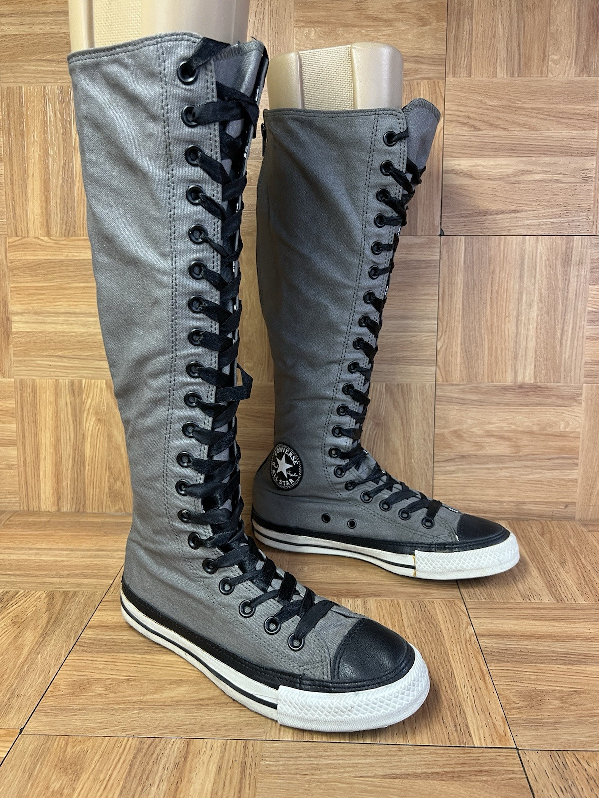RARE🔥 6.5 - Converse Chuck Taylor All Star XXHI Hi Boot Black Tall Canvas Boot