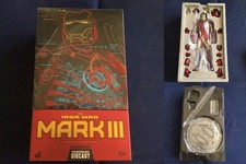 Hot Toys MMS256 D07 MARVEL Iron Man Mark III 3 Die Cast 1 6 Used Rare Japan