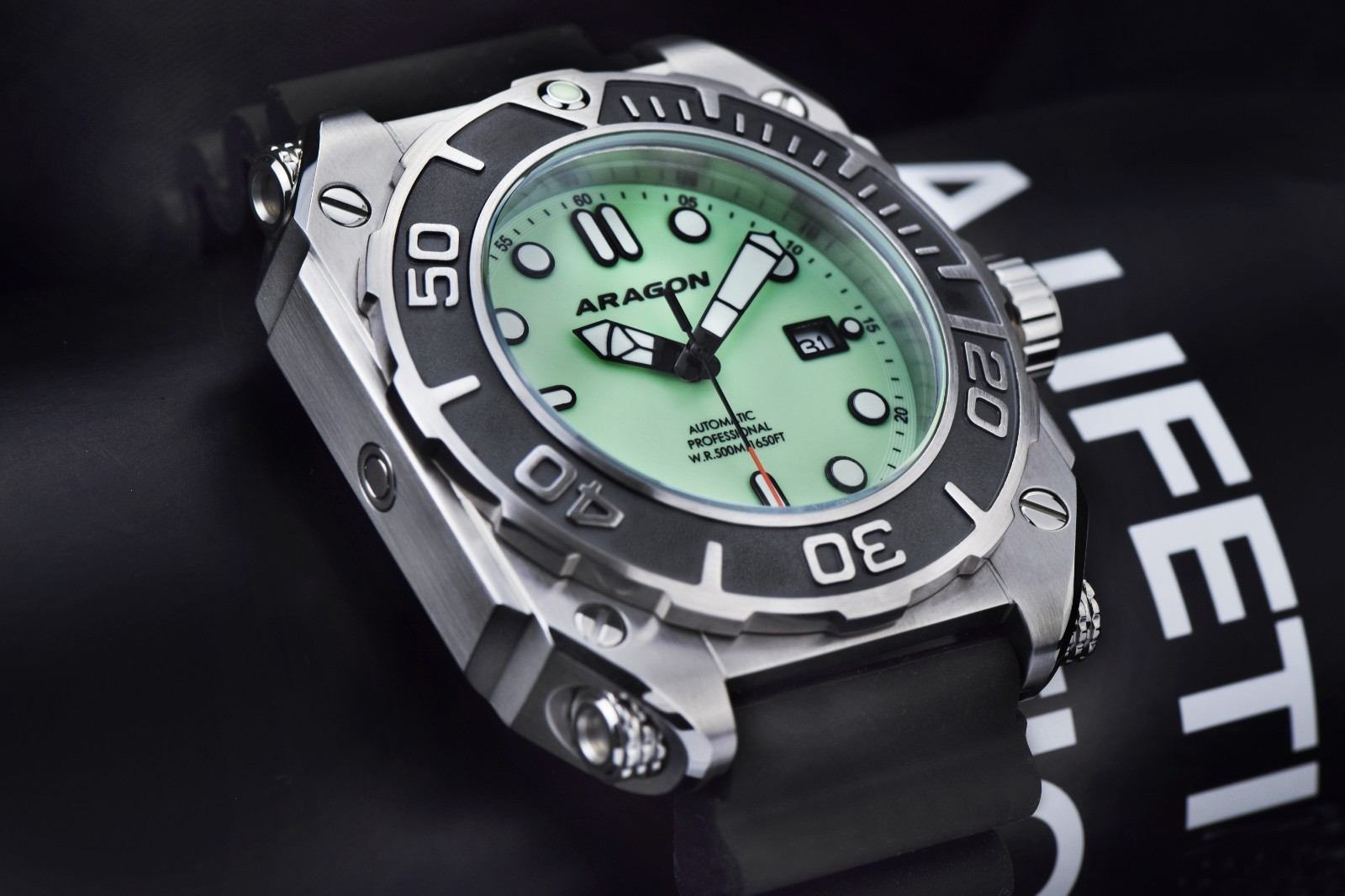 Aragon A661GRN DiveTank 48mm