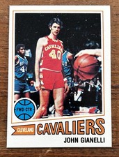John Gianelli 1977-78 Topps White Back #31 Cleveland Cavaliers NY Knicks NBA