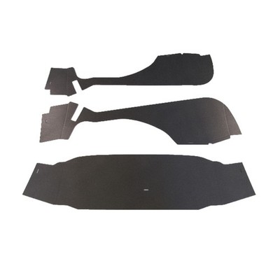 Trunk Side Panel Board 3pc for 1957 Buick Roadmaster 2 Dr Hardtop Gray USA Made