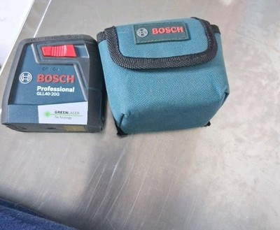Bosch GLL40-20G Green-Beam Self-Leveling Cross-Line Laser with 40ft Range New
