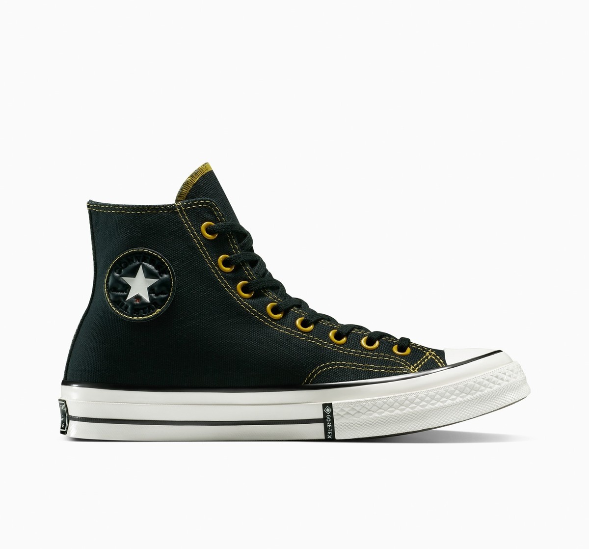 良品　CONVERSE ADDICT GORE-TEX HI 26.5 Converse Chuck 70 Gore-Tex Waterproof Sneakers Shoes Black A13295C