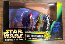 1998 Kenner Hasbro Star Wars The Power of the Force Jabba the Hutt's dancers NIB