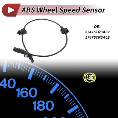 ABS Wheel Speed Sensor ABS Sensor No.57475TR3A02 for Honda Civic Coupe Rear Left