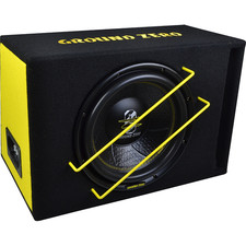 Ground Zero GZIB 12SPL 30 cm Gehäusesubwoofer (Bassreflex) 500 WRMS @ 2 x 2 Ohm