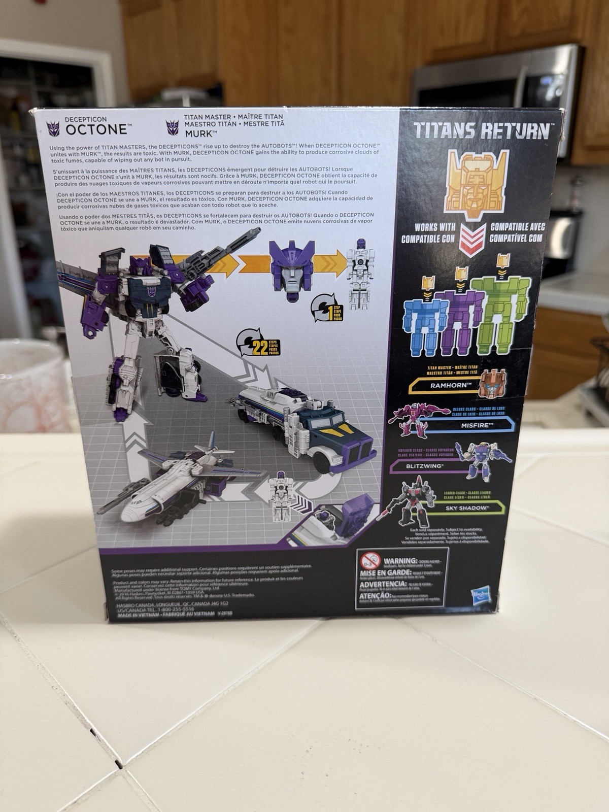 Transformers  Voyager Titans Return Octone Octane - Thumbnail 4