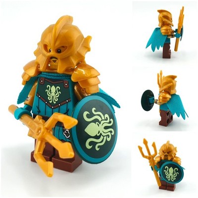 MOC aus LEGO -Teilen Kraken Knights Leader / Anführer | passt zu 10332 31168
