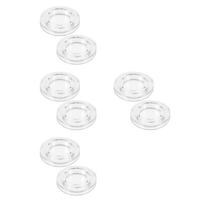  8 Sätze bequemer Tisch -Regenschirmringe mit Kappen Sonnenschutzlochringen für