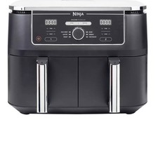 Ninja Foodi MAX Dual Zone AF400UK 9.5L Air Fryer Black New Sealed
