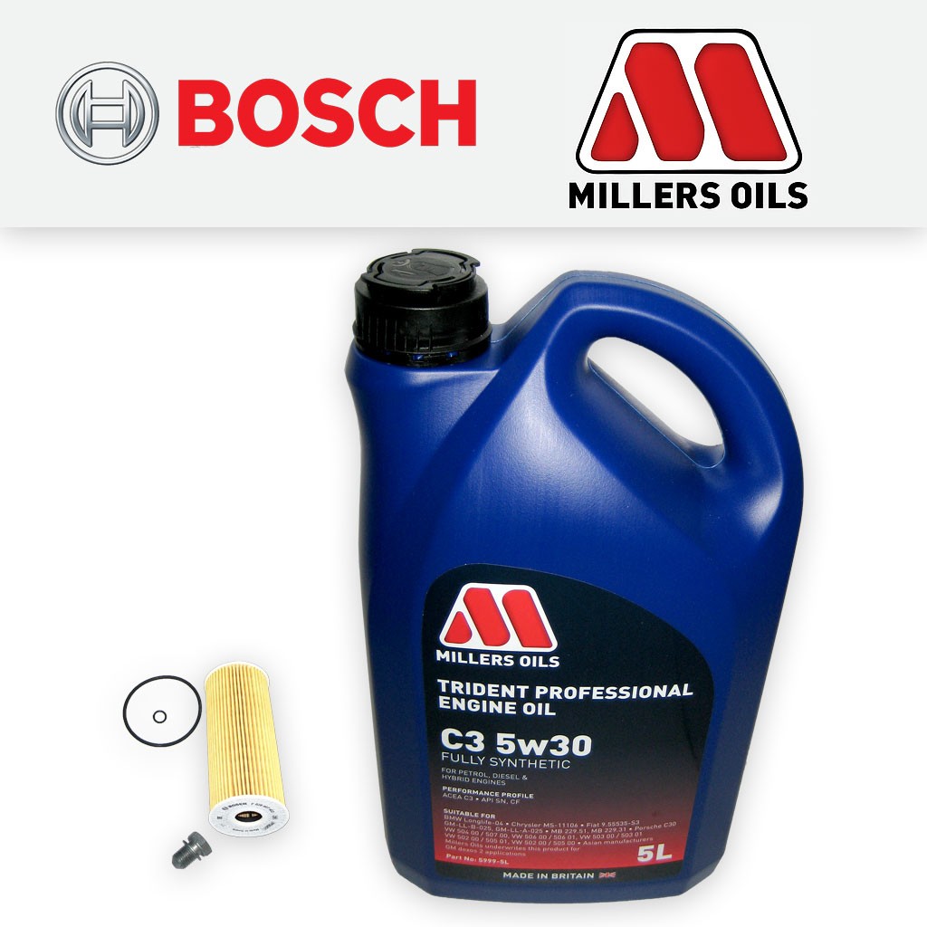 SERVICE KIT for VW BORA (1J) 1.9 TDI SDI OIL FILTER SUMP PLUG +OIL (1998-2005)