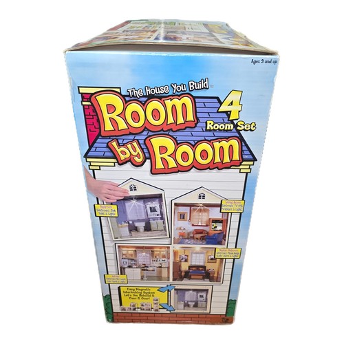 NEU Jazwares Room by Room interaktives Puppenhaus 4 Zimmer Set UNGEÖFFNET ZUBEHÖR - Bild 2 von 11
