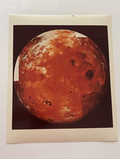 VINTAGE SPACE NASA PHOTO MOON IO VOYAGER JPL KODAK PAPER