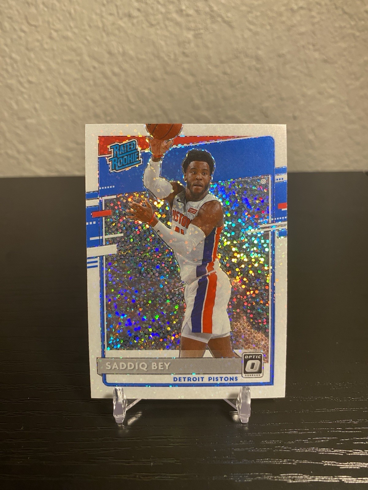 2020 Panini Donruss Optic White Sparkle Saddiq Bey RC Rated Rookie #169