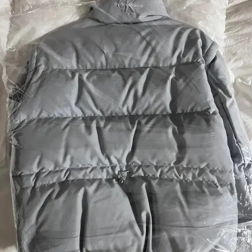 Calvin Klein CK Gray Padded Coat (Lightly Used) thumbnail 2