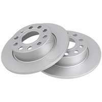 2 Bremsscheiben Voll Ø 253 Mm 10 Mm A.B.S. FüR U.A. Seat Leon