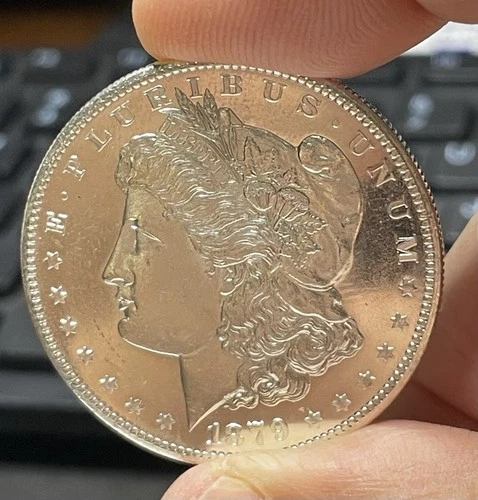 HIGH GRADE 1879-S MORGAN DOLLAR GEM BU+  PROOF LIKE