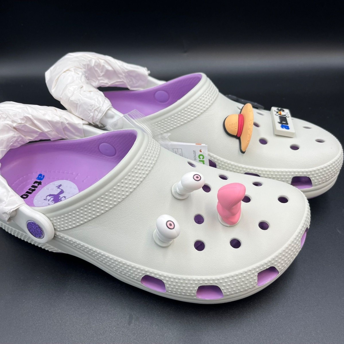 ONE PIECE x atmos x Crocs Gear 5 クロックス crocs × ONE PIECE × atmos Gear5 Classic RO Clog Orchid