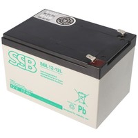 Ssb SBL12-12L 12V 12Ah Bleiakku Agm Blei Gel Akku