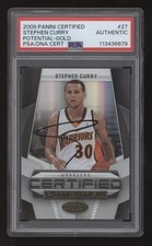 2009-10 Panini Certified POTENTIAL GOLD Parallel AUTO #27 Stephen Curry! PSA 1/1