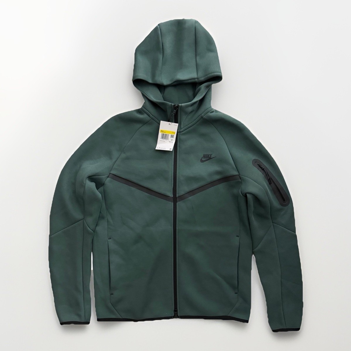 カーキ Sサイズ ジャケット TFW49 Size S -Nike Tech Fleece Windrunner Full Zip Hoodie Olive Green