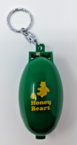 Vintage 1993 Takara Pocket Critters Honey Bear Keychain WORKS!