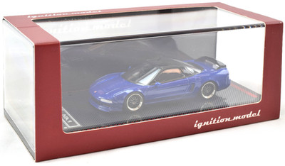 Ignition Model Honda-Acura Blue Metallic NSX (NA1) 1:64 Diecast Car IG1943
