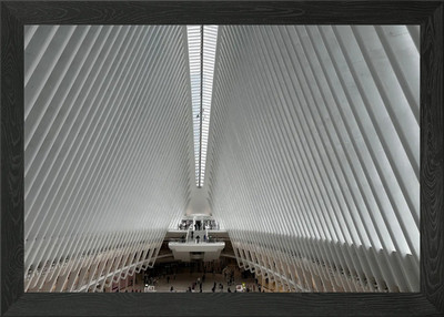 Oculus World Trade Center New York Gerahmtes Wandbild Poster Leinwanddruck Bild