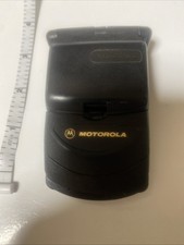 Vintage Motorola StarTAC Flip Cell Phone Black UNTESTED