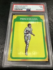 1980 TOPPS STAR WARS EMPIRE STRIKES BACK PSA 7 PRINCESS LEIA NM LOW POP VADER