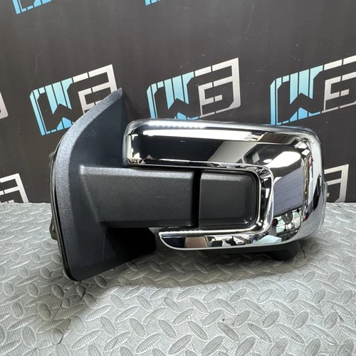 2024-2025 Ford F150 Door Mirror Left Blind Spot Signal Camera Power Fold Chrome