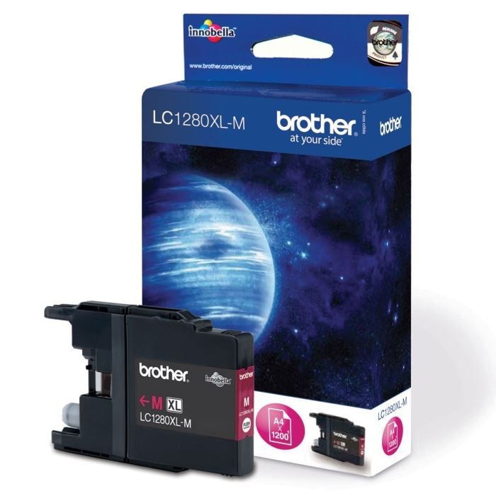 Encre magenta Brother LC-1280XLM pour MFC-J5910, la précision d'un rendu haut de gamme