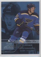 2015 Upper Deck Fleer Showcase Flair Row 1 Blue Ice 41/99 Vladimir Tarasenko 4p5