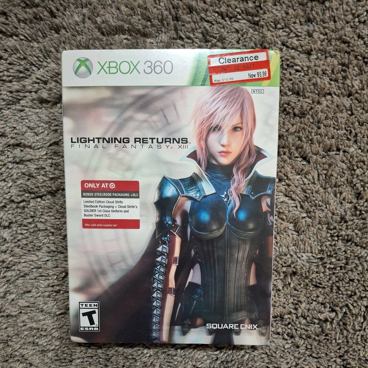 Steelbook Final Fantasy XIII Lightning Returns - Pour PS3 Et Xbox 360 - Bon état