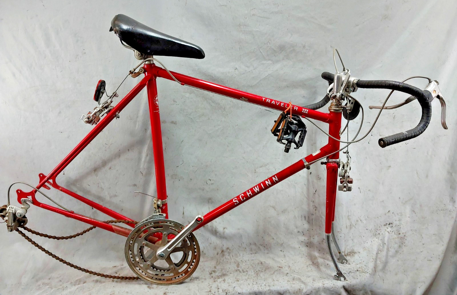 1979 Panasonic Schwinn Traveler III Road Bike Frame Large 58