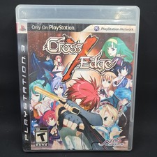 NIS America Cross Edge Sony PS3 NTSC-U/C T Teen Role Playing Manual Included