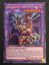 Yugioh Archfiend’s Manifestation FIGA-EN034 Secret Rare 1st Ed NM