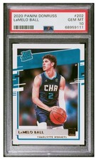 Lamelo Ball 2020 Donruss Rated Rookie PSA 10 Gem Mint MVP!