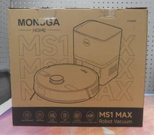 MONSGA Robot Vacuum & Mop Combo, Robotic Vacuum with 3.5L Self Emptying Station