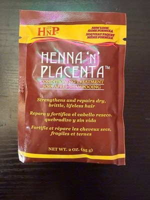 Hask Henna 'N' Placenta Conditioning Treatment Packet- 2 Oz
