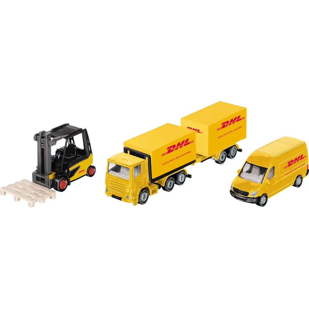 Siku Mehrfarbig Ups/ Dhl Logistik Set (Assortiert) - Image 5