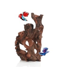 Natural Wood Aquarium Cave Betta Fish Hideout for Aquarium Fish Tank Decorati...