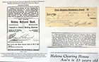 OBSOLETE BANKNOTE SIGNER BANKER FRANK BAIRD HELENA MT CHECK DOCUMENT SIGNED 1893
