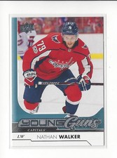 2017-18 Upper Deck #223 Nathan Walker YG RC Rookie Capitals