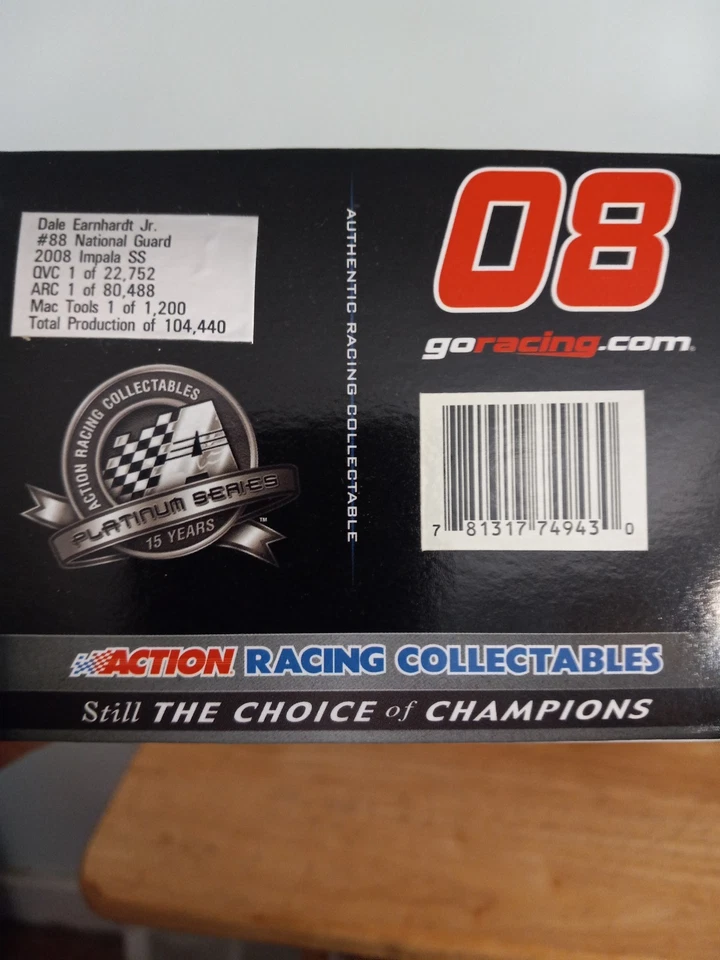 Dale Earnhardt Jr. 2008 Action National Guard Impala SS - Image 2 of 4