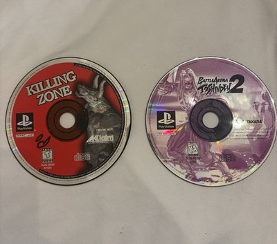 Ps1 Fighting Games (Killing Zone, Battle Arena Toshinden 2)