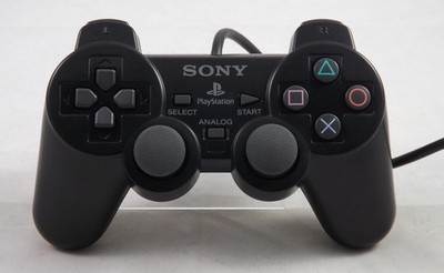 Original Sony PlayStation 2 Controller (Dualshock 2) Schwarz PS2 (Dualshock 2) S