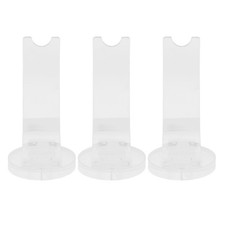 3 Pcs Fountain Pen Rack Clear Pencil Display Stand Acrylic Desk Holder