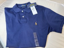 POLO RALPH LAUREN Shirt 100 Cotton Lightweight Custom Slim Fit. Size M